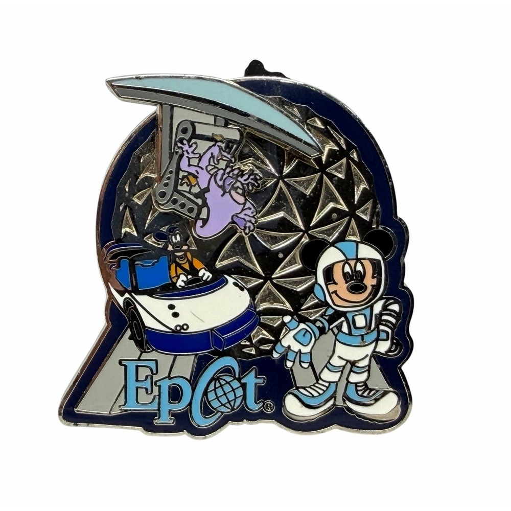 WDW - Mickey, Goofy and Figment - Epcot - Attraction Disney Pin  Disney World